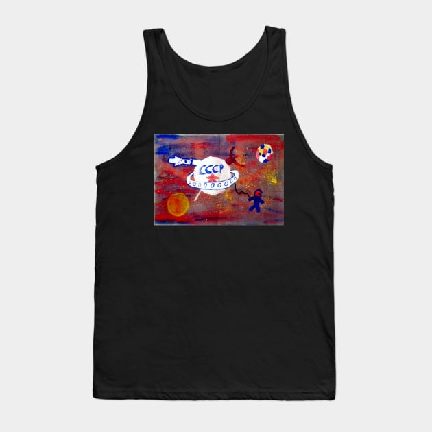 Kosmos Tank Top by Novaart